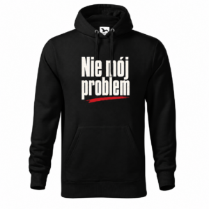 Nie mój problem — Bluza Cape 413 męska — czarna