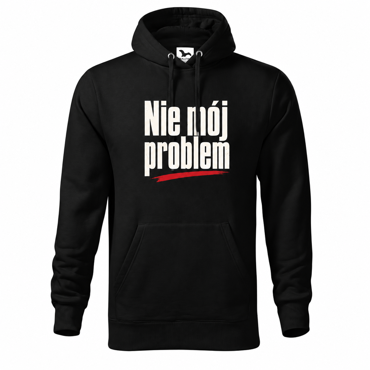 Nie mój problem — Bluza Cape 413 męska — czarna