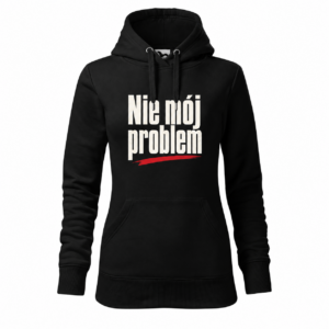 Nie mój problem — Bluza Cape 414 damska — czarna