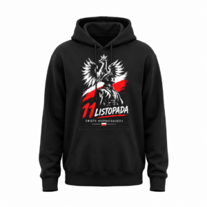 11 Listopada — Święto Niepodległości — Bluza JiM Unisex 320 g/m² — czarna