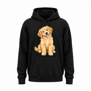Słodki piesek — Bluza JiM Unisex 320 g/m² — czarna