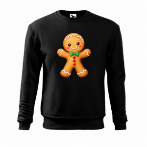 Wesoły pierniczek — Bluza Essential 406 unisex — czarna