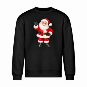 Miły Mikołaj — Bluza Vibe Crew 430 unisex — czarna