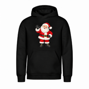 Miły Mikołaj — Bluza Vibe Hoodie 431 unisex — czarna