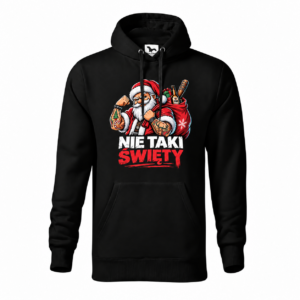 Nie taki święty — Bluza Cape 413 męska — czarna