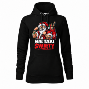 Nie taki święty — Bluza Cape 414 damska — czarna