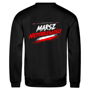 Bluza patriotyczna Premium - aż 400g/m2 - unisex – Marsz Niepodległości