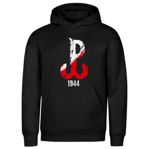 Bluza z kapturem VIBE unisex - PREMIUM - 400gsm - Powstanie Warszawskie